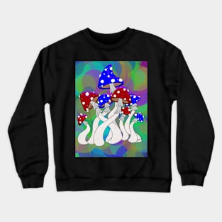 Mushroom Bunch Crewneck Sweatshirt